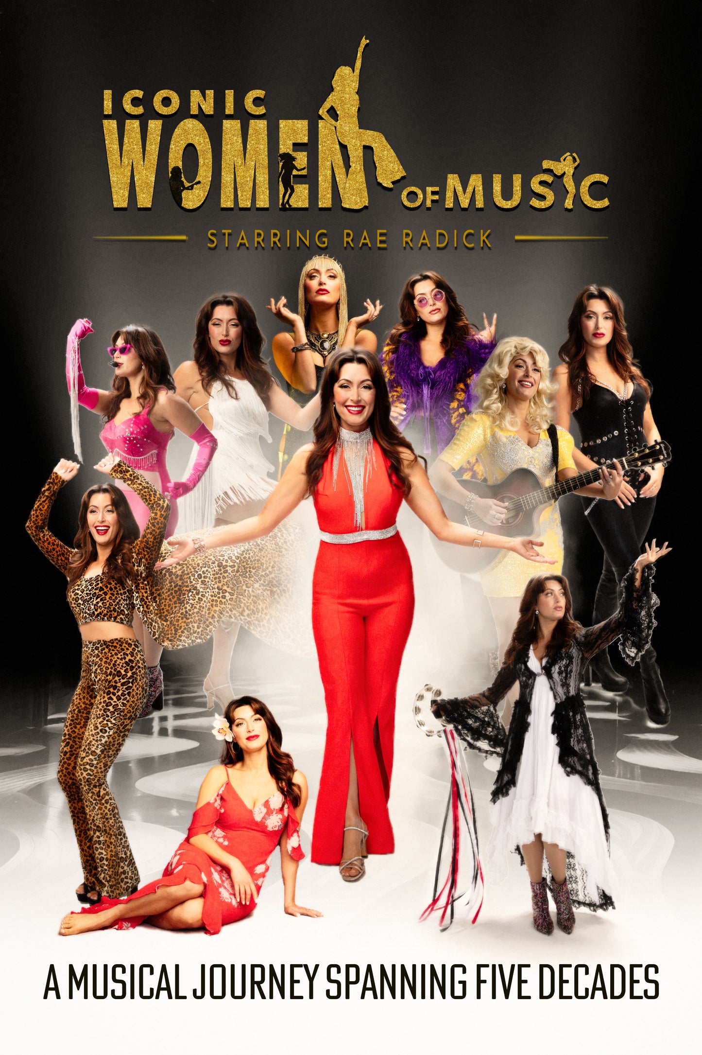 Iconic Women of Music Poster