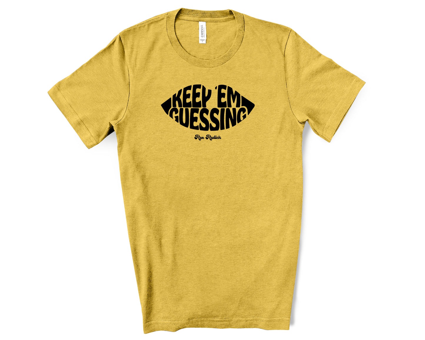 Keep 'Em Guessing Lips Design T-Shirt