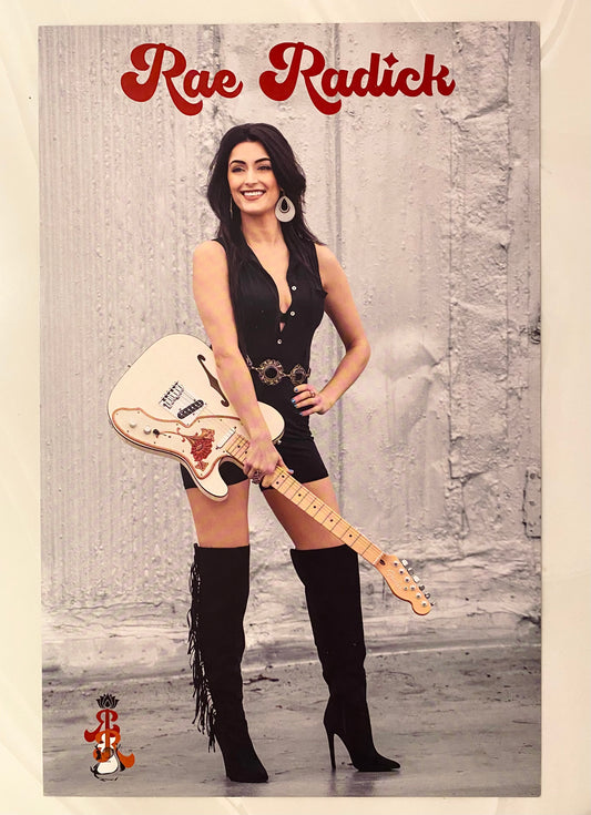 Rae Radick Telecaster Guitar Poster