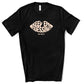 Keep 'Em Guessing Lips Design T-Shirt